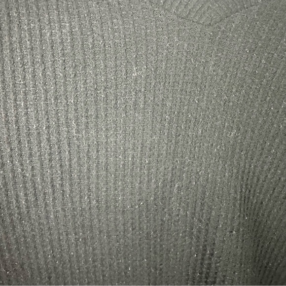 Lildy Black Waffle Knit Tunic Women’s L-XL - Picture 6 of 10